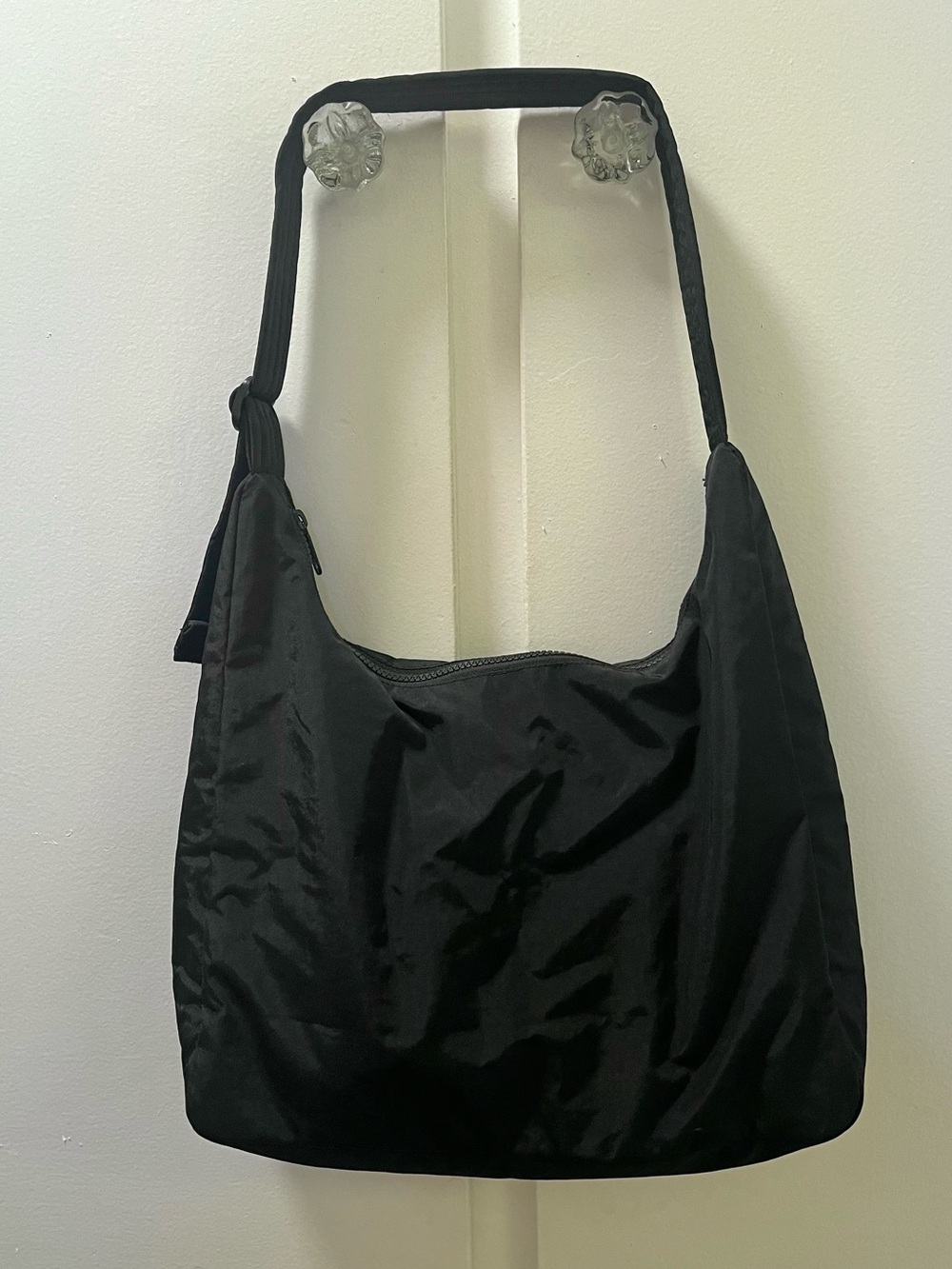 Baggu Nylon Shoulder Bag in Black